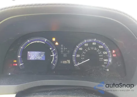 2011 Lexus Hs 250H z USA, uszkodzony, nr VIN JTHBB1BA9B2046995